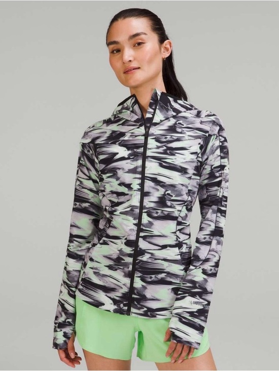 lululemon athletica Jackets & Blazers - NWT Lululemon Mist Over Windbreaker
Paint Glide Multi Size 4
